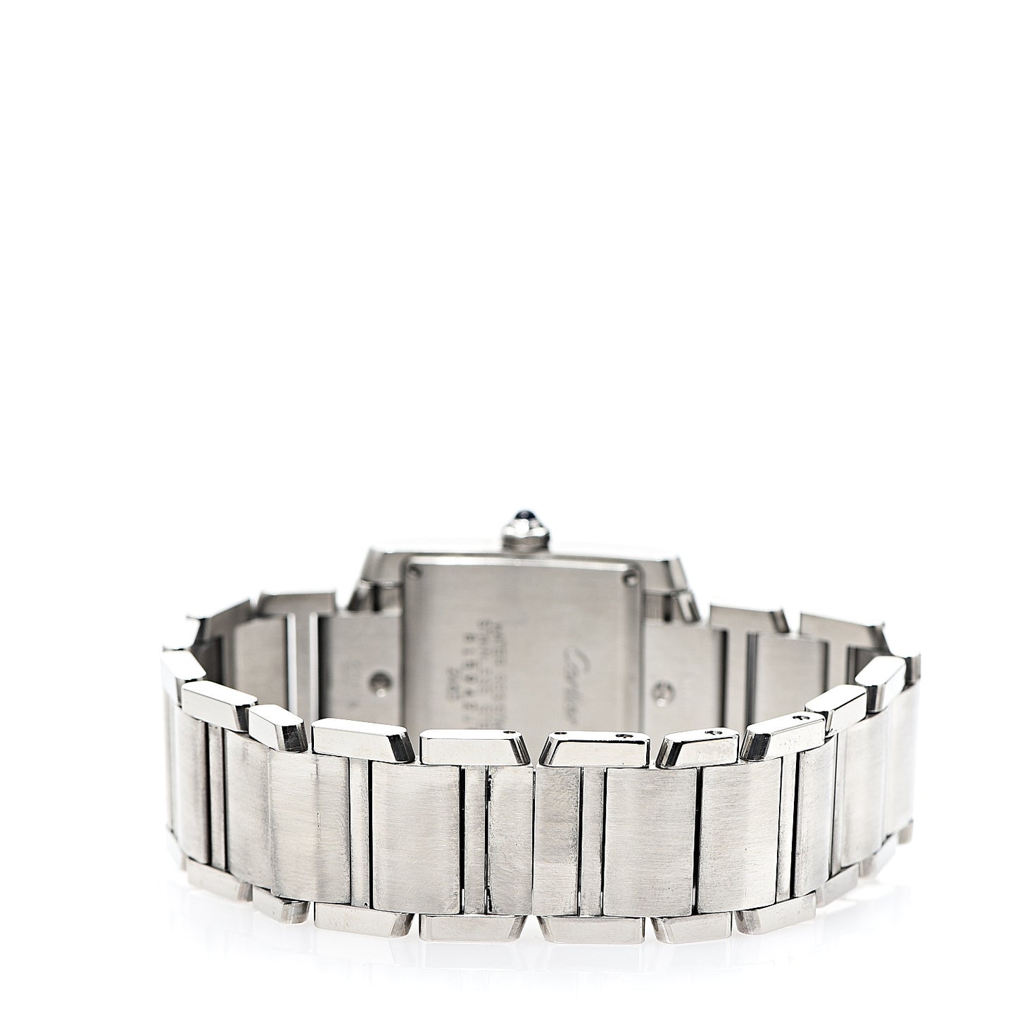 Stainless Steel 25mm Tank Francaise Quartz Watch