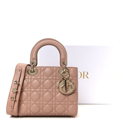 Christian Dior Lambskin Cannage Small My ABCDior Lady Dior Fard 11 of 11
