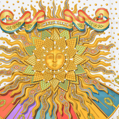 Hermes Silk Carpe Diem Scarf 90 5 of 11