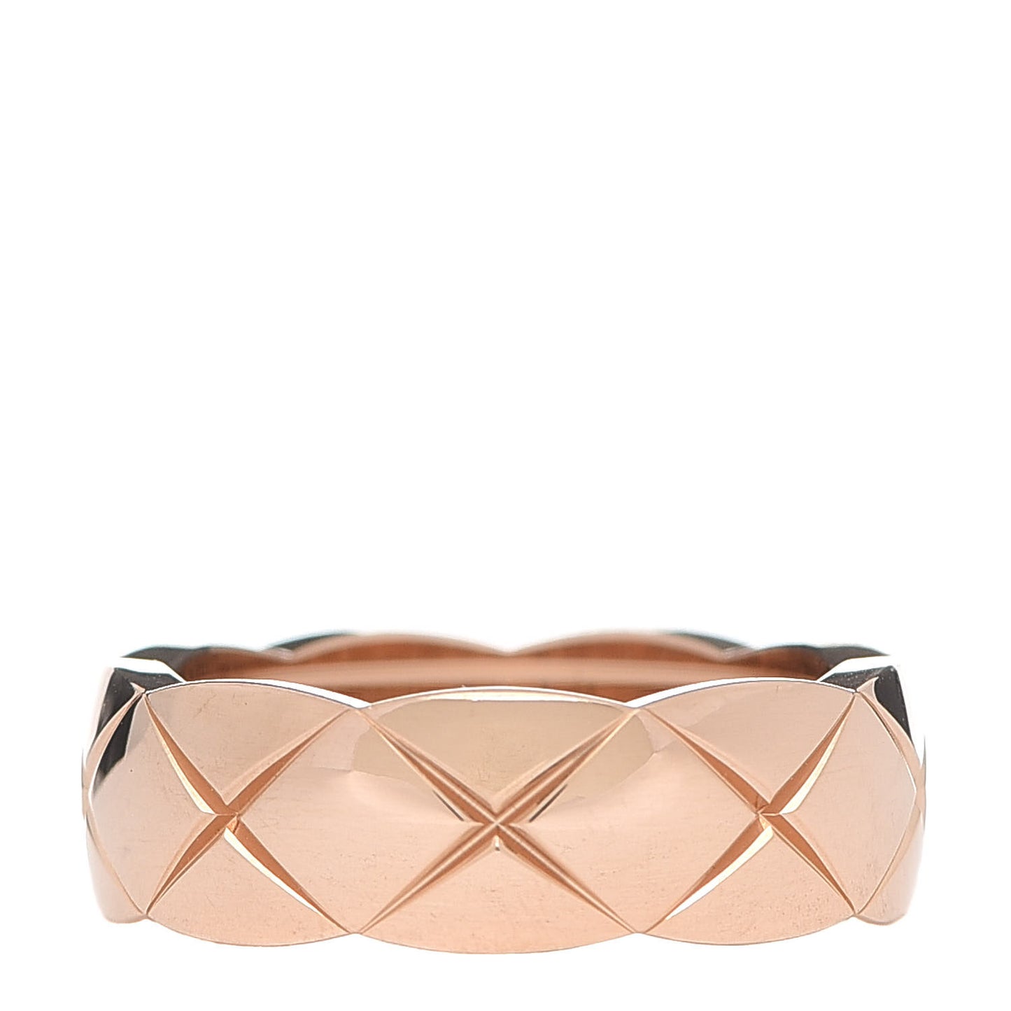 18K Beige Gold Small Coco Crush Ring 54 6.75
