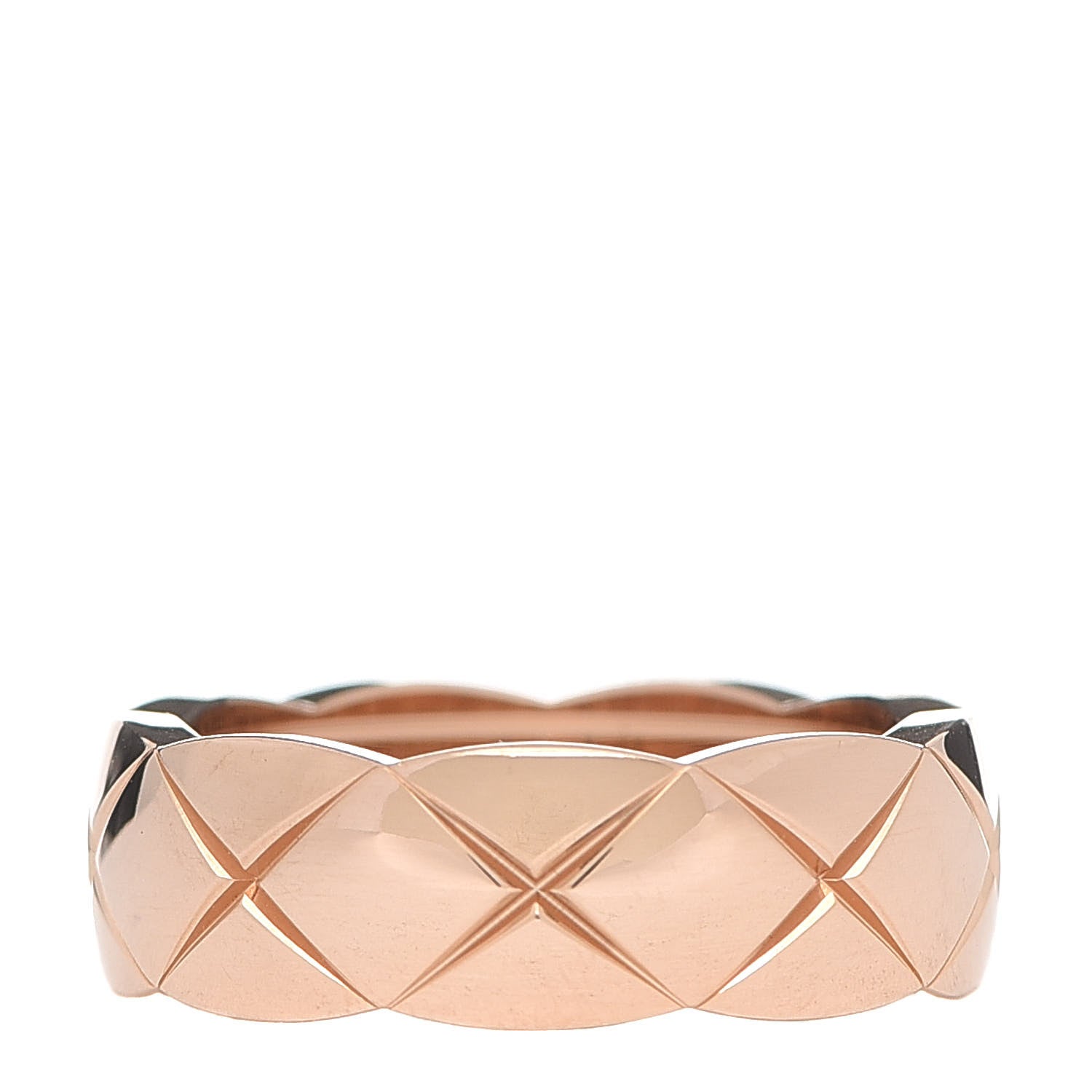Chanel 18K Beige Gold Small Coco Crush Ring 54 6.75 3 of 7