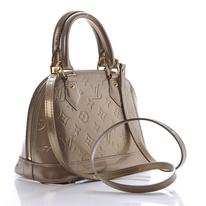 Louis Vuitton Vernis Alma BB Beige Poudre 3 of 10