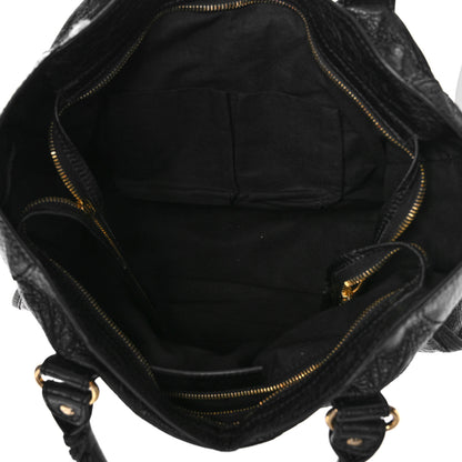 Balenciaga Agneau Giant 12 Gold Hardware City Black 5 of 10