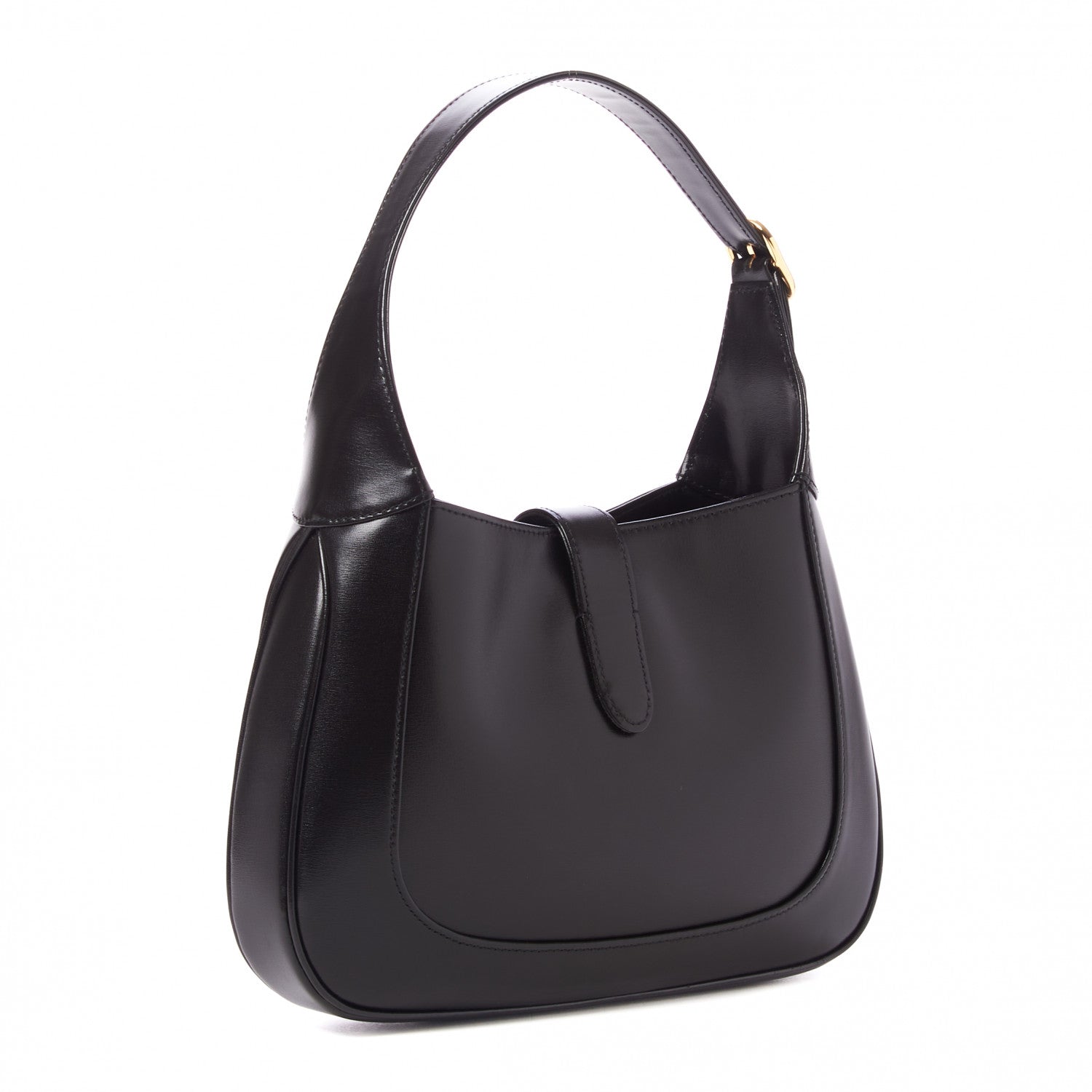 Gucci Boarded Dyana Lux Calfskin Small Jackie 1961 Hobo Black 3 of 10