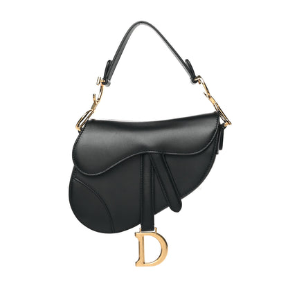 Christian Dior Calfskin Mini Saddle Bag Black 1 of 11