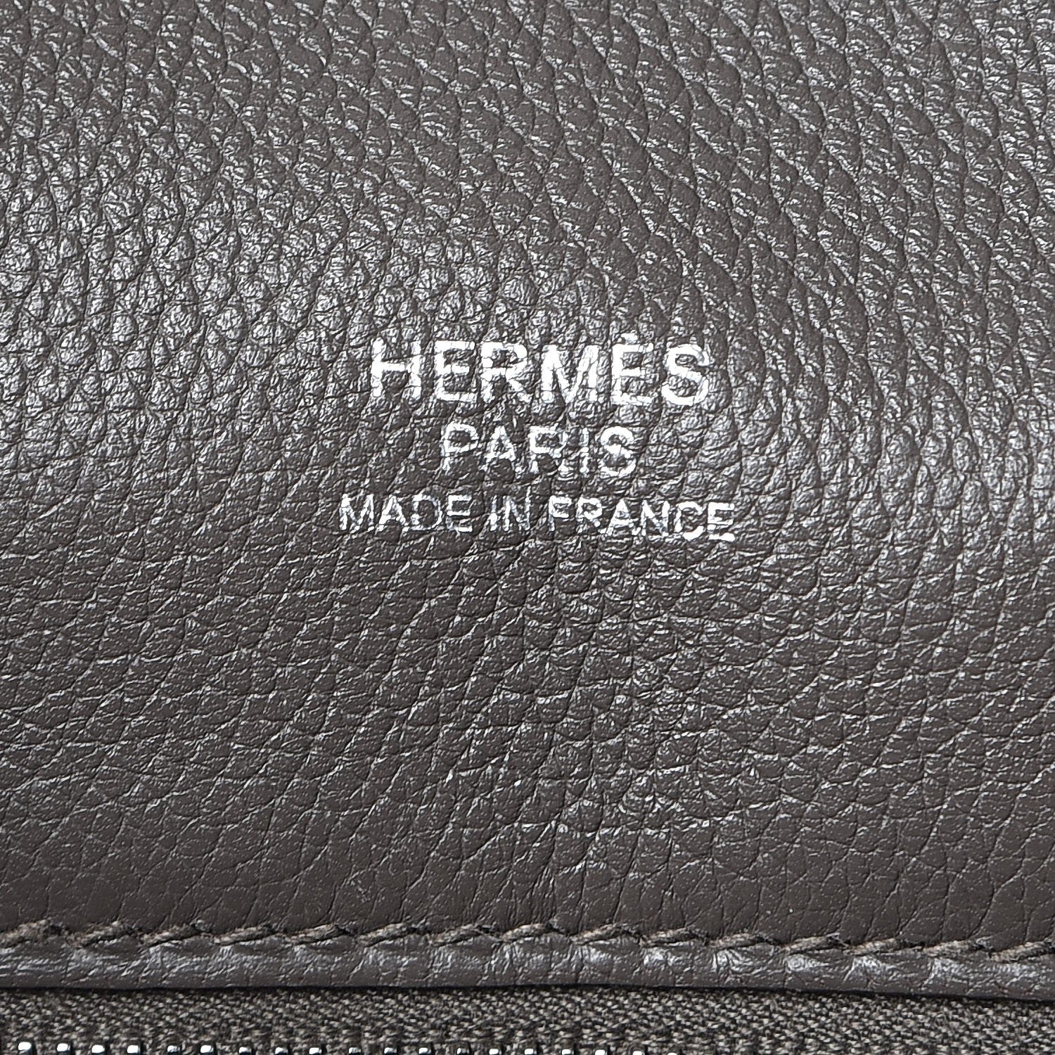 Hermes Evercolor Sac Berline 28 Etain 6 of 11