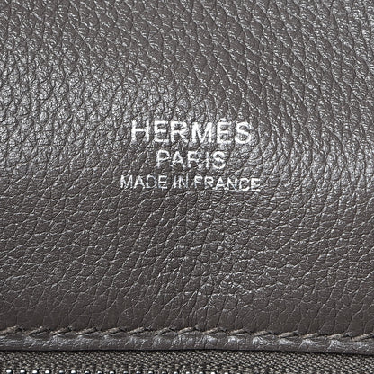Hermes Evercolor Sac Berline 28 Etain 6 of 11