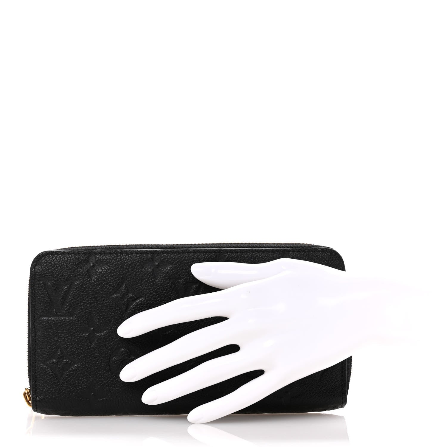 Louis Vuitton Empreinte Zippy Wallet Black 2 of 11