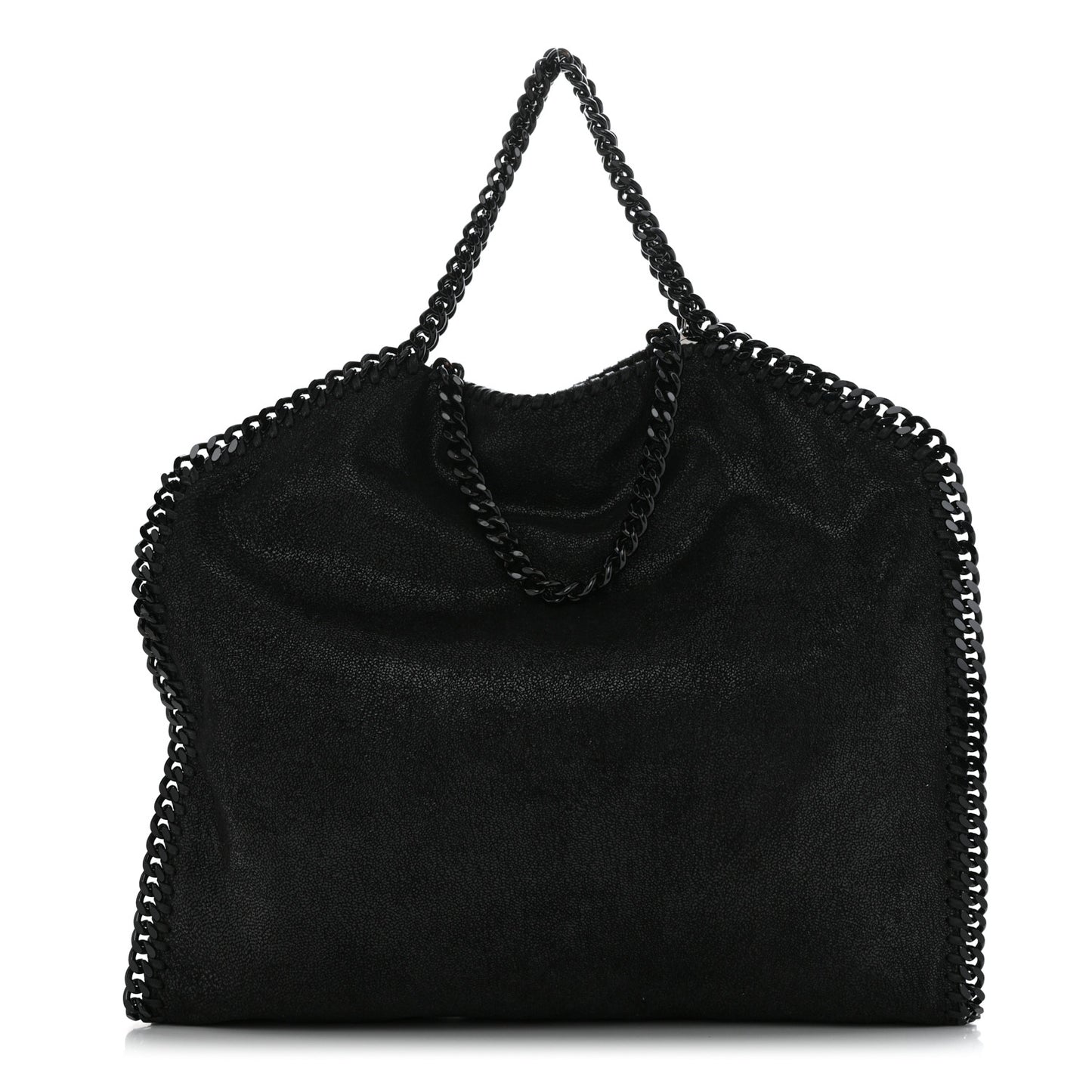 Shaggy Deer Healing Power of Horses Falabella Fold Over Tote Black