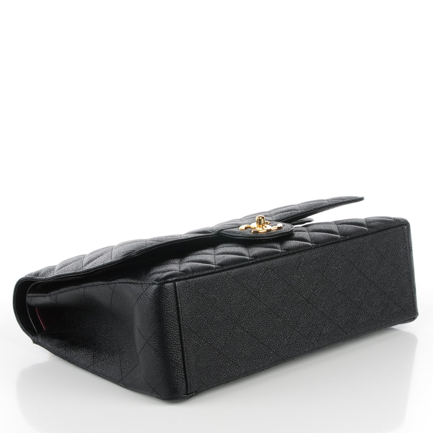 Chanel Caviar Quilted Maxi Double Flap Black 4 of 8