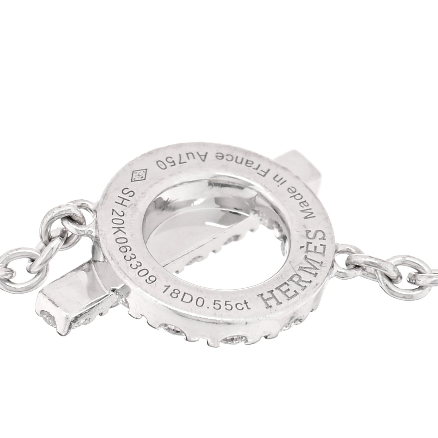 18K White Gold Diamond Finesse Bracelet SH