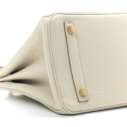 Hermes Togo Birkin 25 Craie 9 of 10