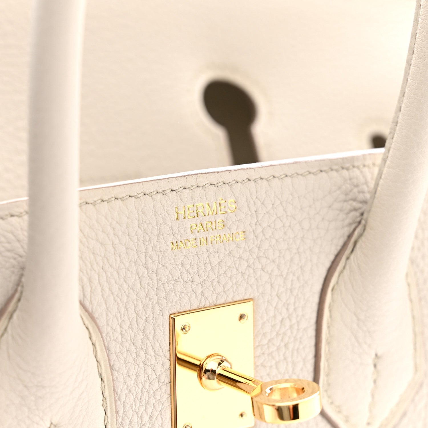 Hermes Togo Birkin 25 Beton 6 of 11