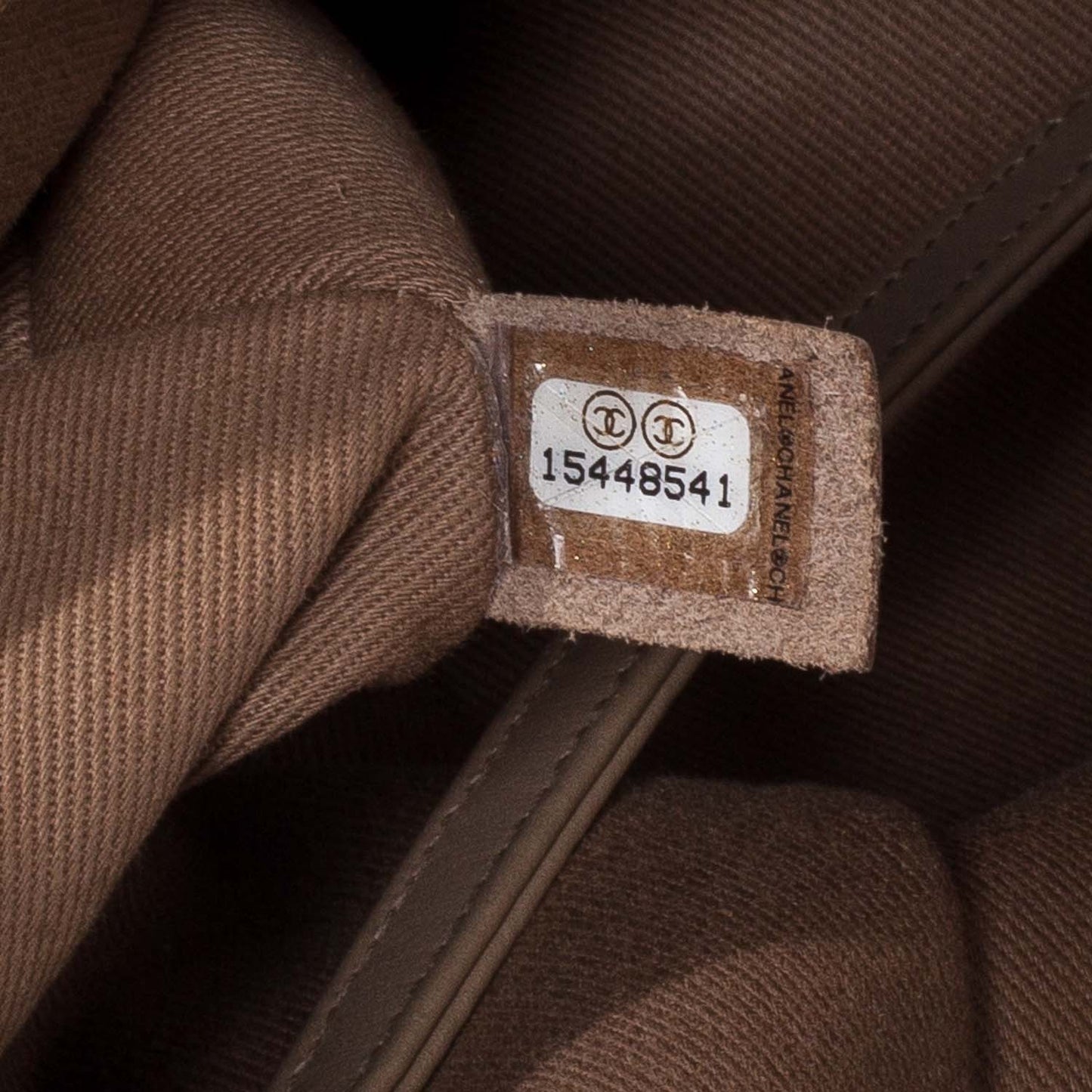 Calfskin Large Hamptons Shopping Tote Brown