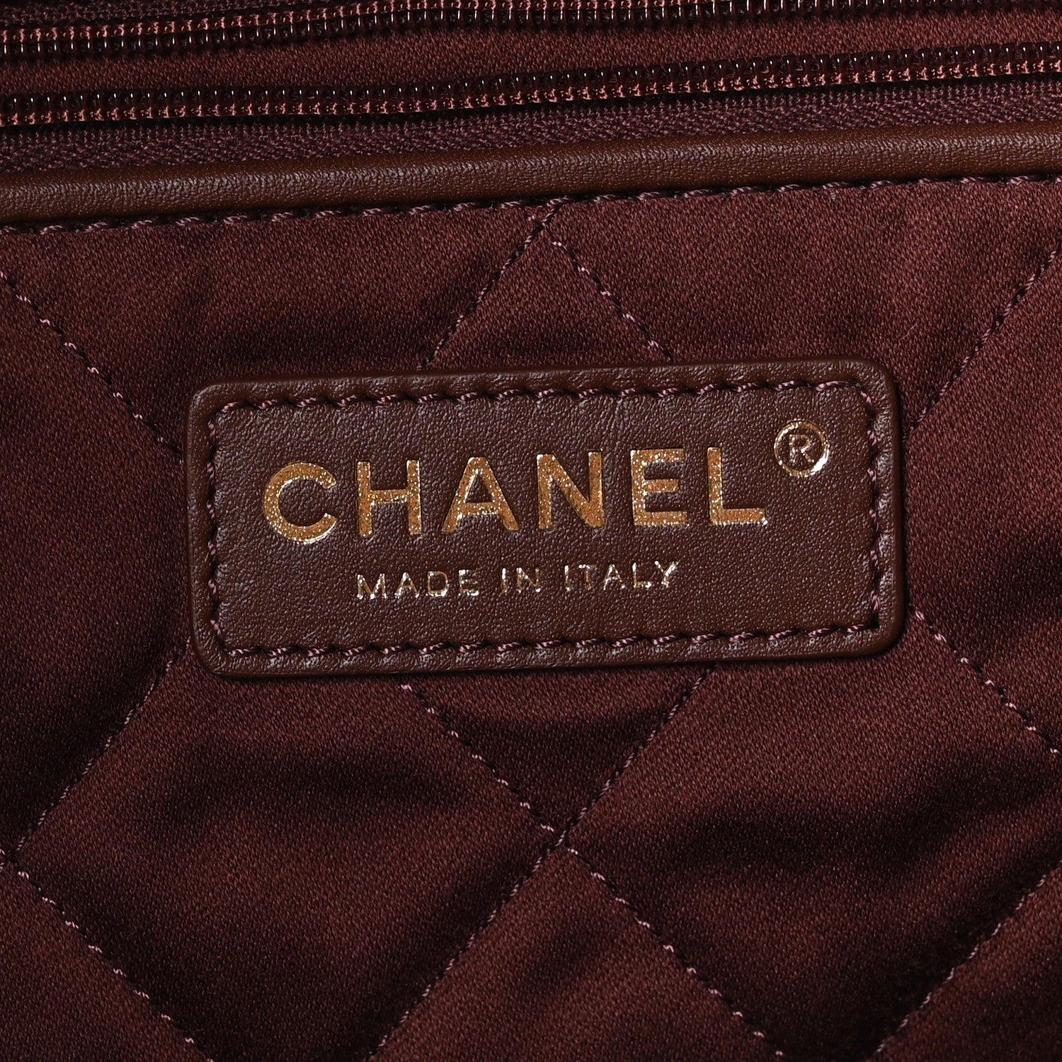 Chanel Shiny Calfskin Quilted Chanel 22 Dark Brown 6 of 11