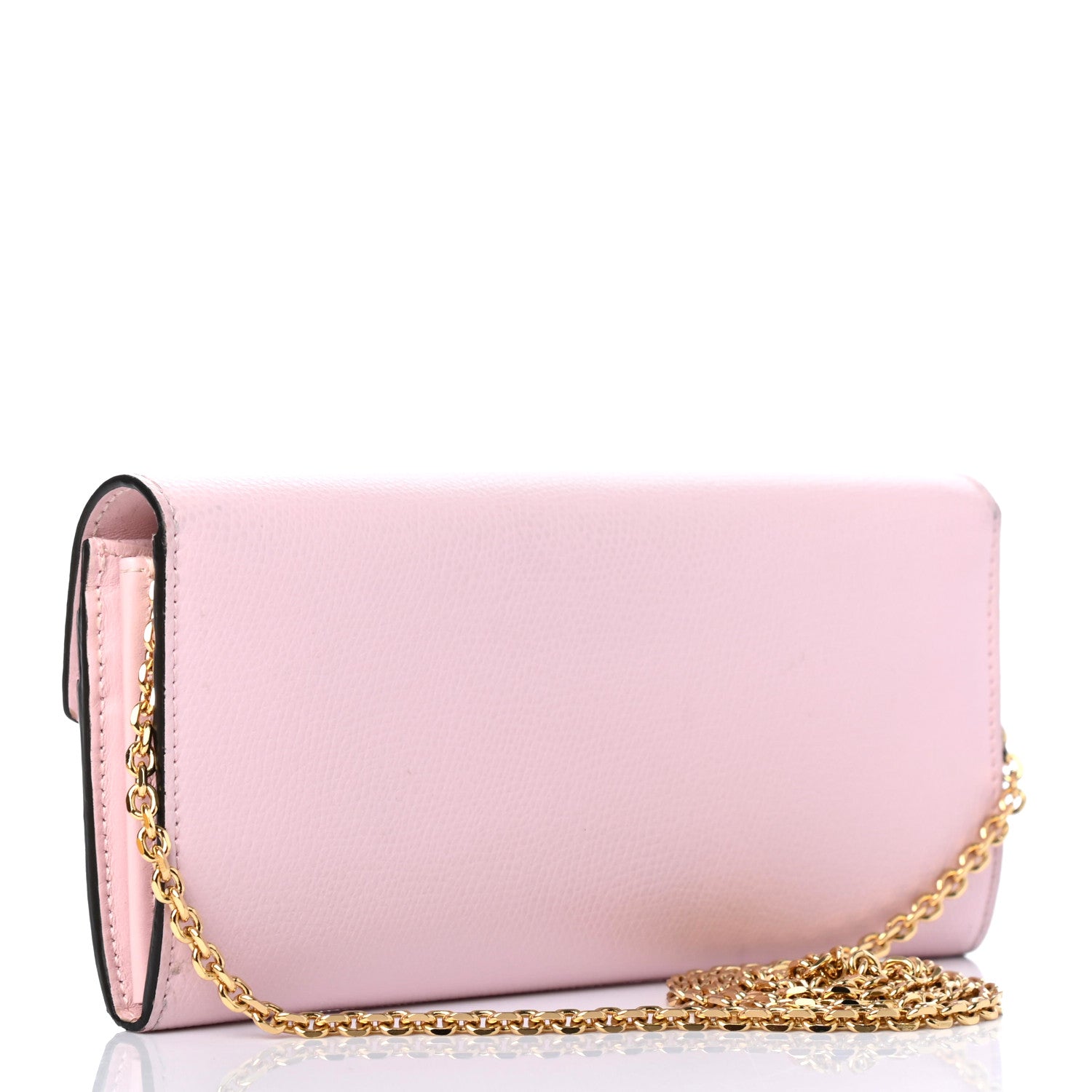 Fendi Vitello Cruise F is Fendi Continental Envelope Wallet On Chain Peonia 2 of 6
