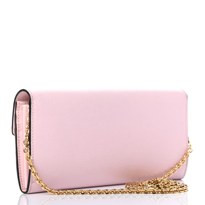 Fendi Vitello Cruise F is Fendi Continental Envelope Wallet On Chain Peonia 2 of 6