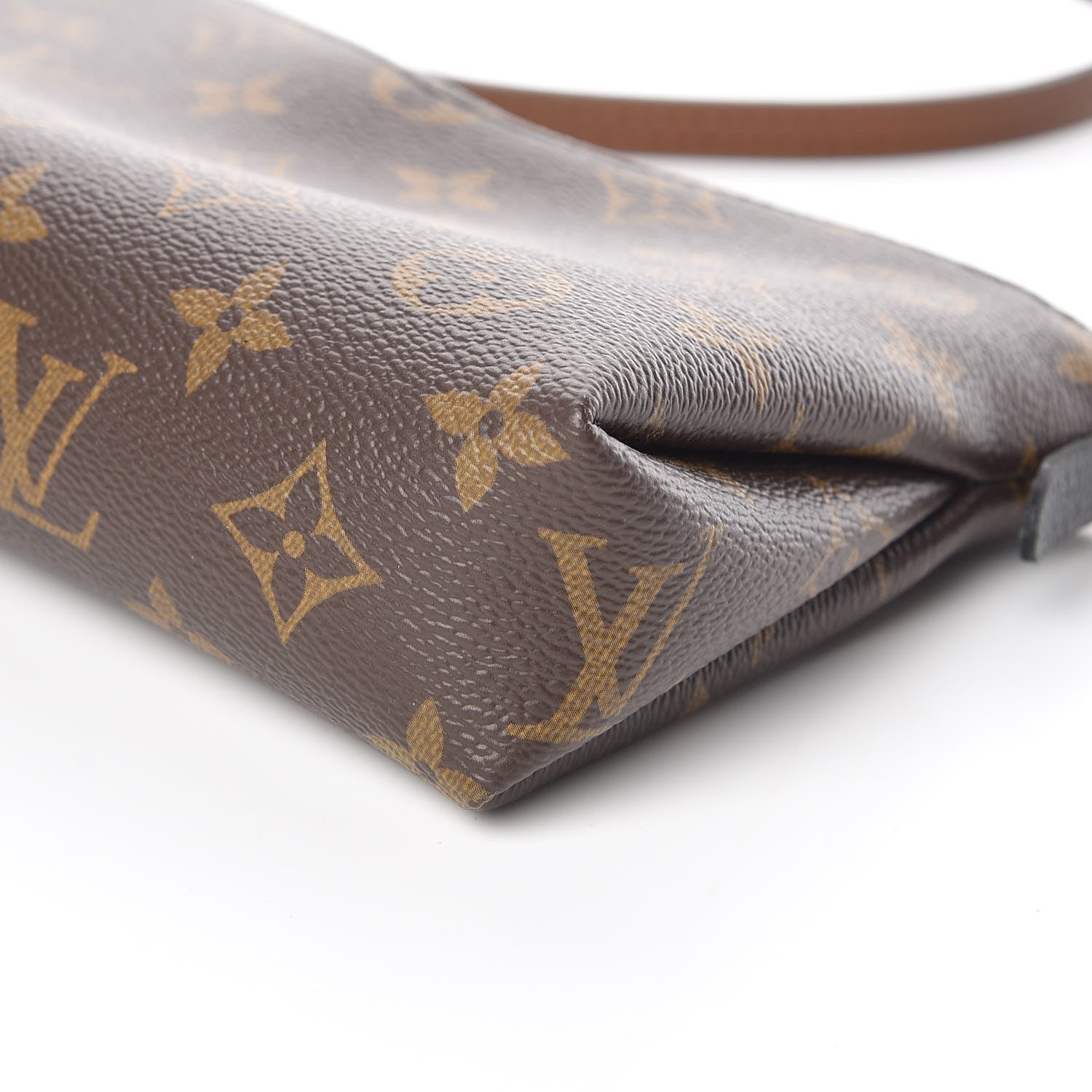 Louis Vuitton Monogram Pallas Clutch Black 10 of 11