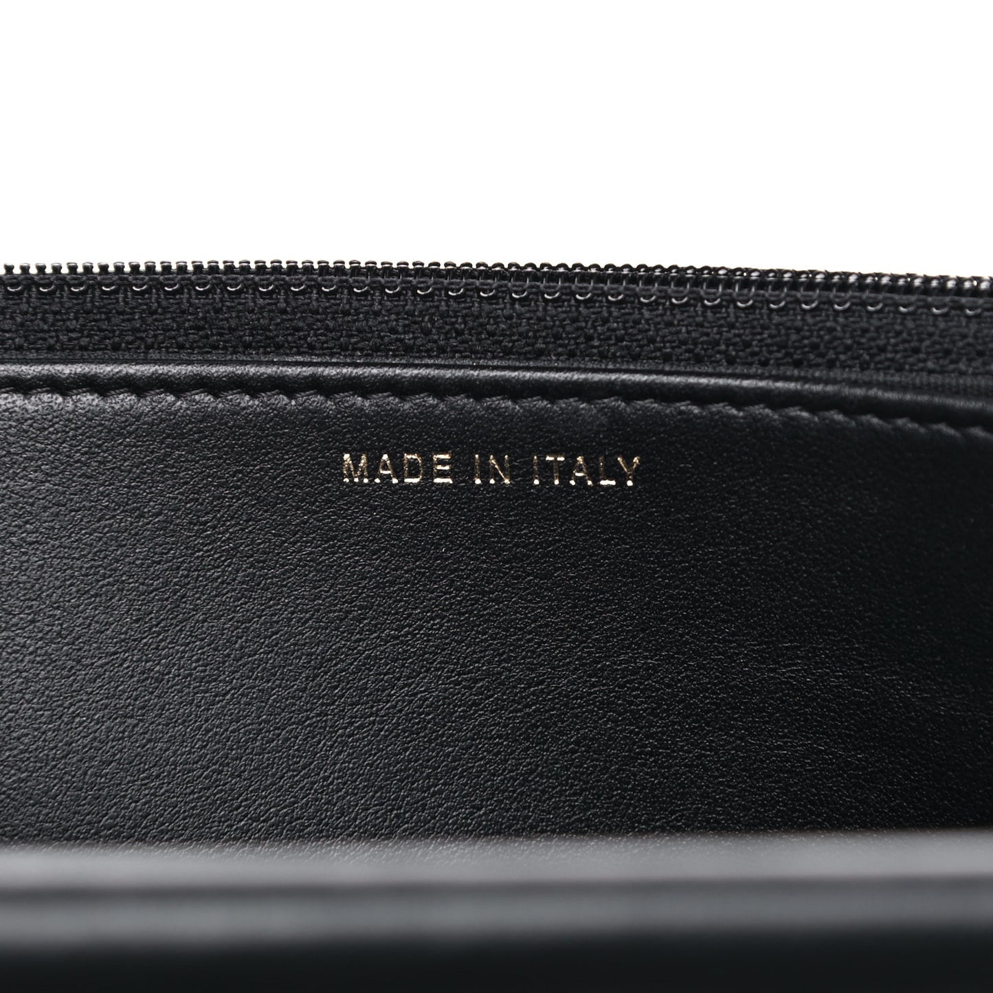 Caviar Quilted Boy Wallet On Chain WOC Black