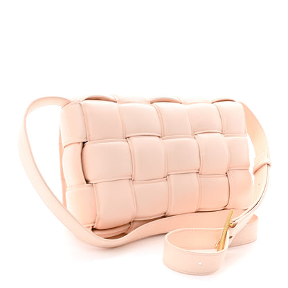 Bottega Veneta Nappa Maxi Intreccio Padded Cassette Crossbody Bag Melon Washed 3 of 14