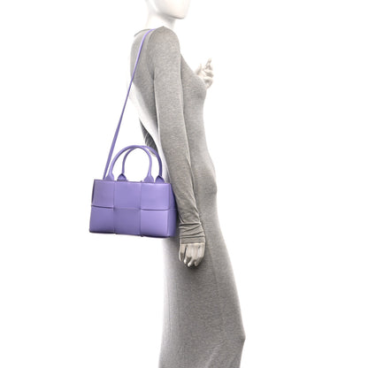 Bottega Veneta Nappa Maxi Intrecciato Mini Arco Tote Wisteria 2 of 10