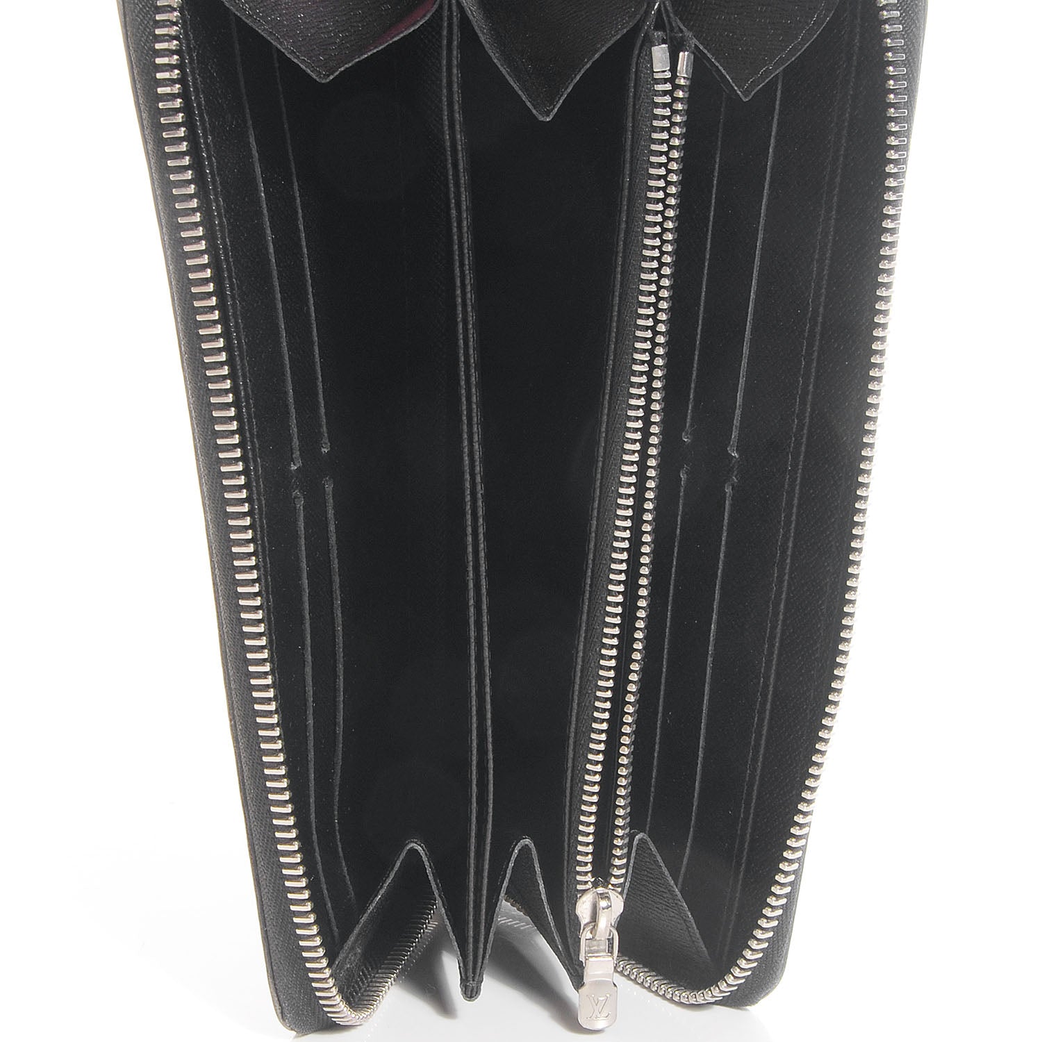 Louis Vuitton Epi Zippy Wallet Black 6 of 8