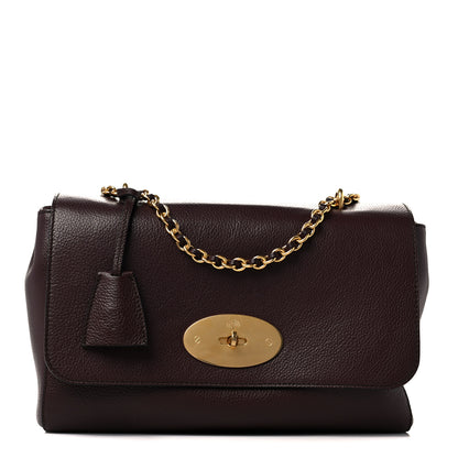 Mulberry Glossy Goatskin Medium Lily Oxblood 1 of 9