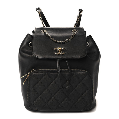 Chanel Caviar Quilted Business Affinity Backpack Black 1 of 11