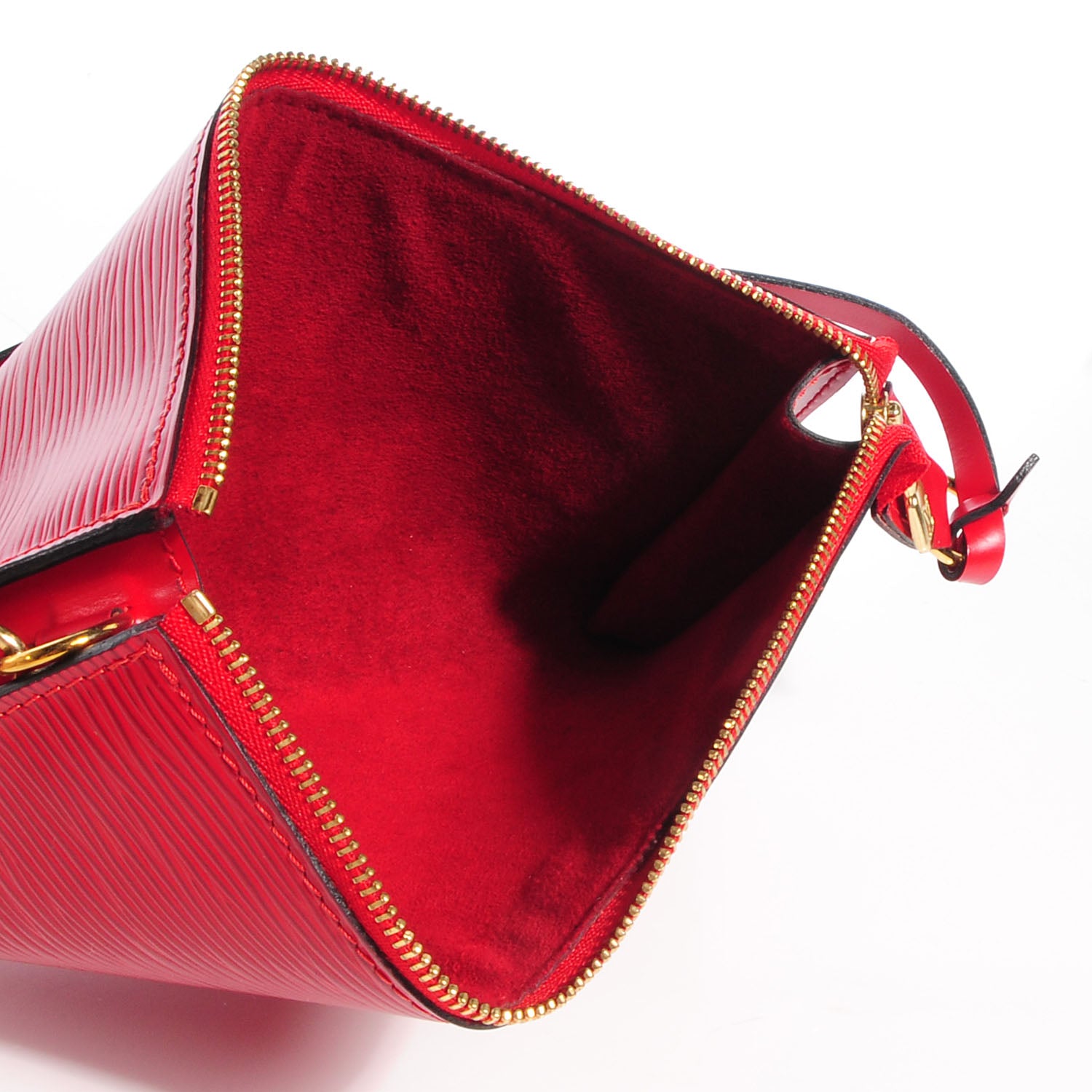 Louis Vuitton Epi Pochette Accessories 21 Rouge 6 of 7