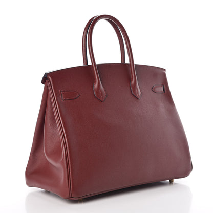 Hermes Epsom Contour Birkin 35 Rouge H 3 of 35