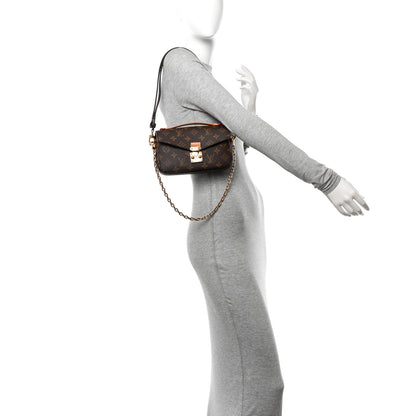 Louis Vuitton Monogram Pochette Metis East West 2 of 10