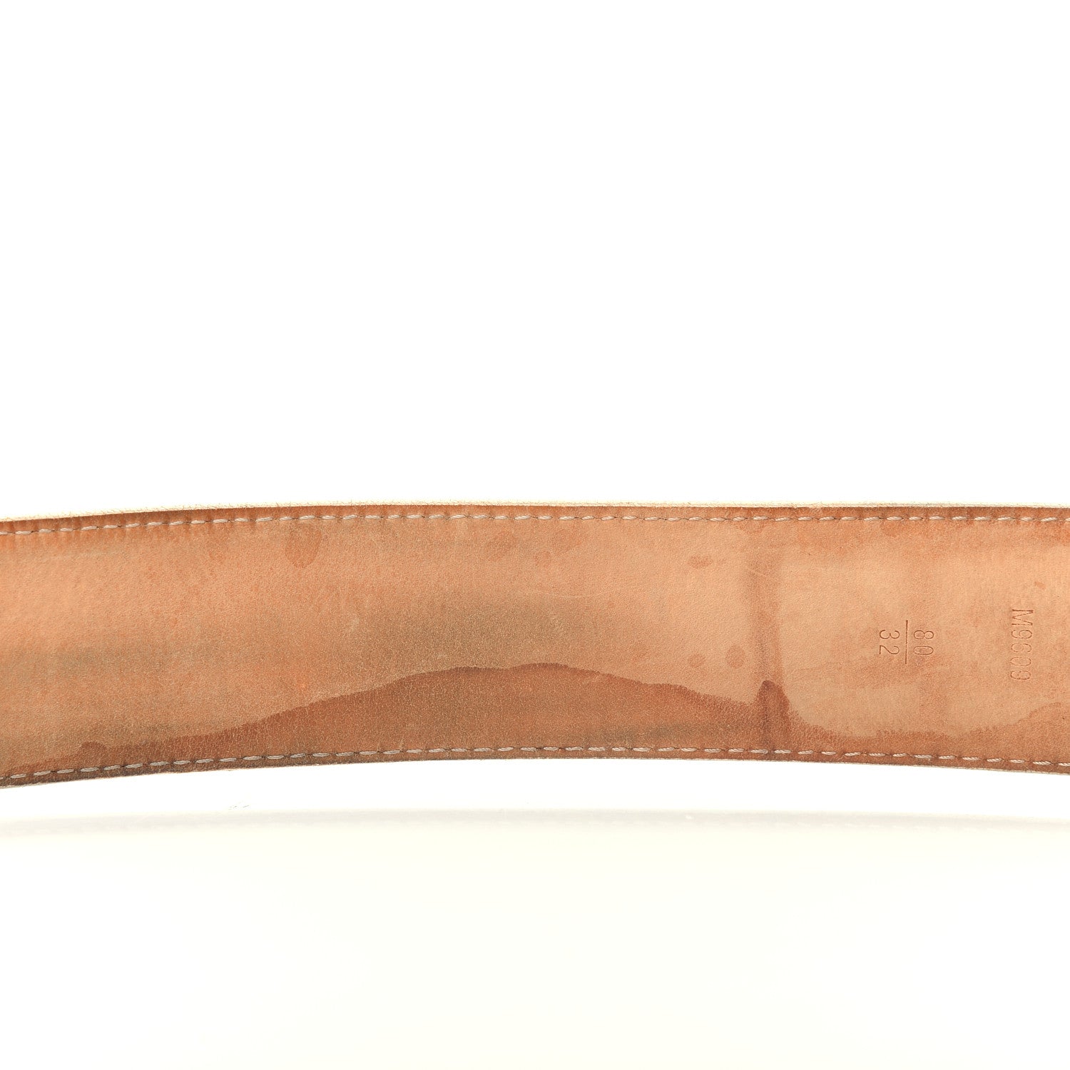 Louis Vuitton Damier Azur 40mm LV Initiales Belt 80 32 7 of 8