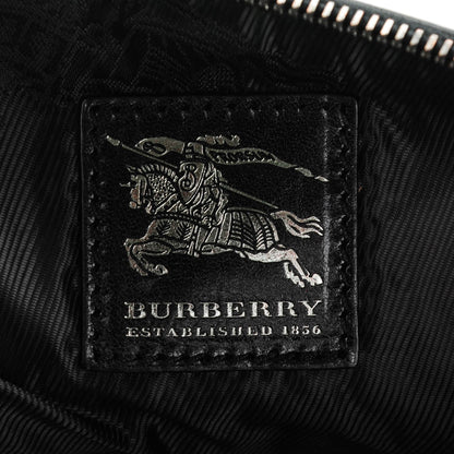 Burberry Prorsum Calfskin Studded Wristlet Clutch Black 6 of 8