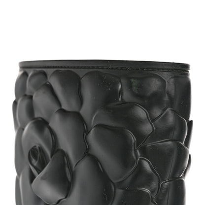 Valentino Garavani Rubber Atelier 03 Rose Edition 30/50mm Tall Rainboots 35 Black 8 of 9