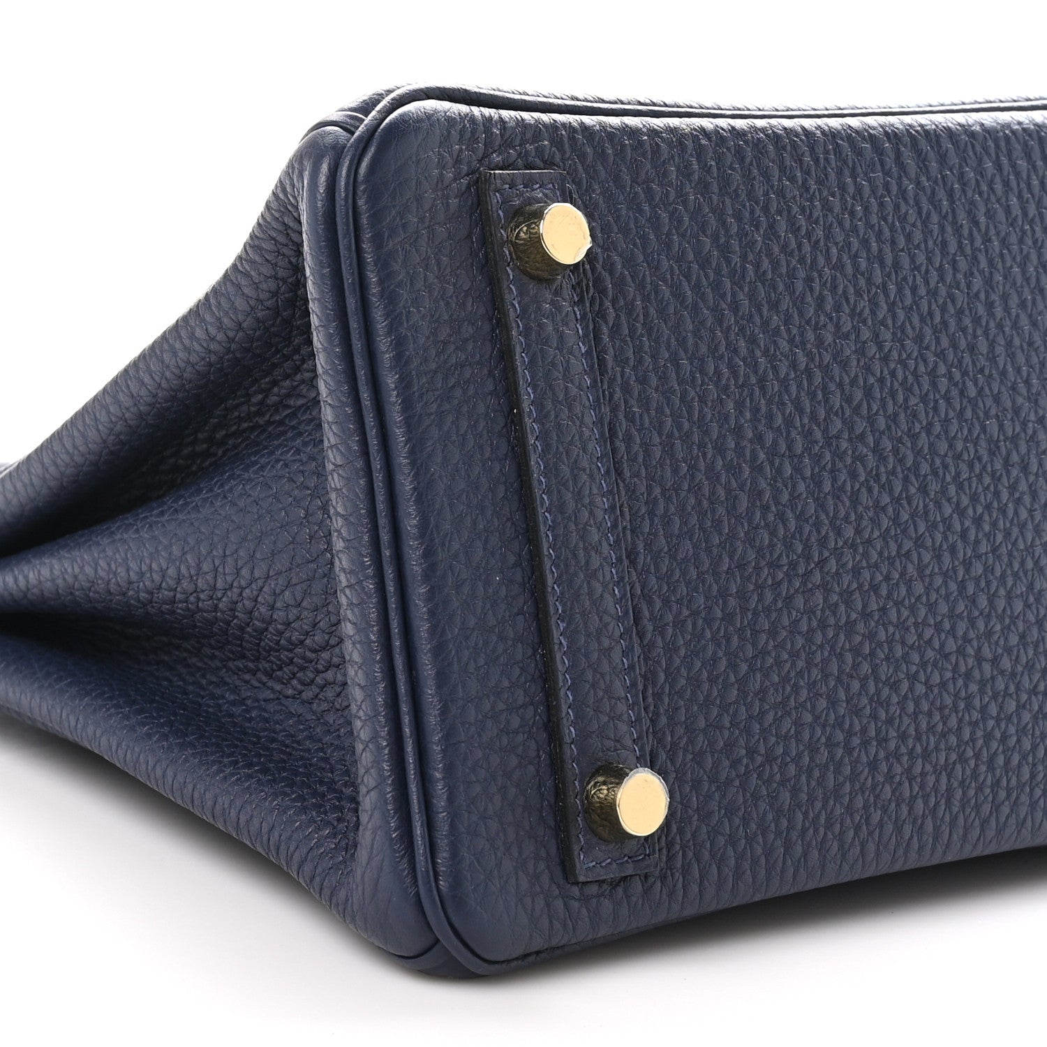 Hermes Togo Birkin 25 Bleu Nuit 9 of 11