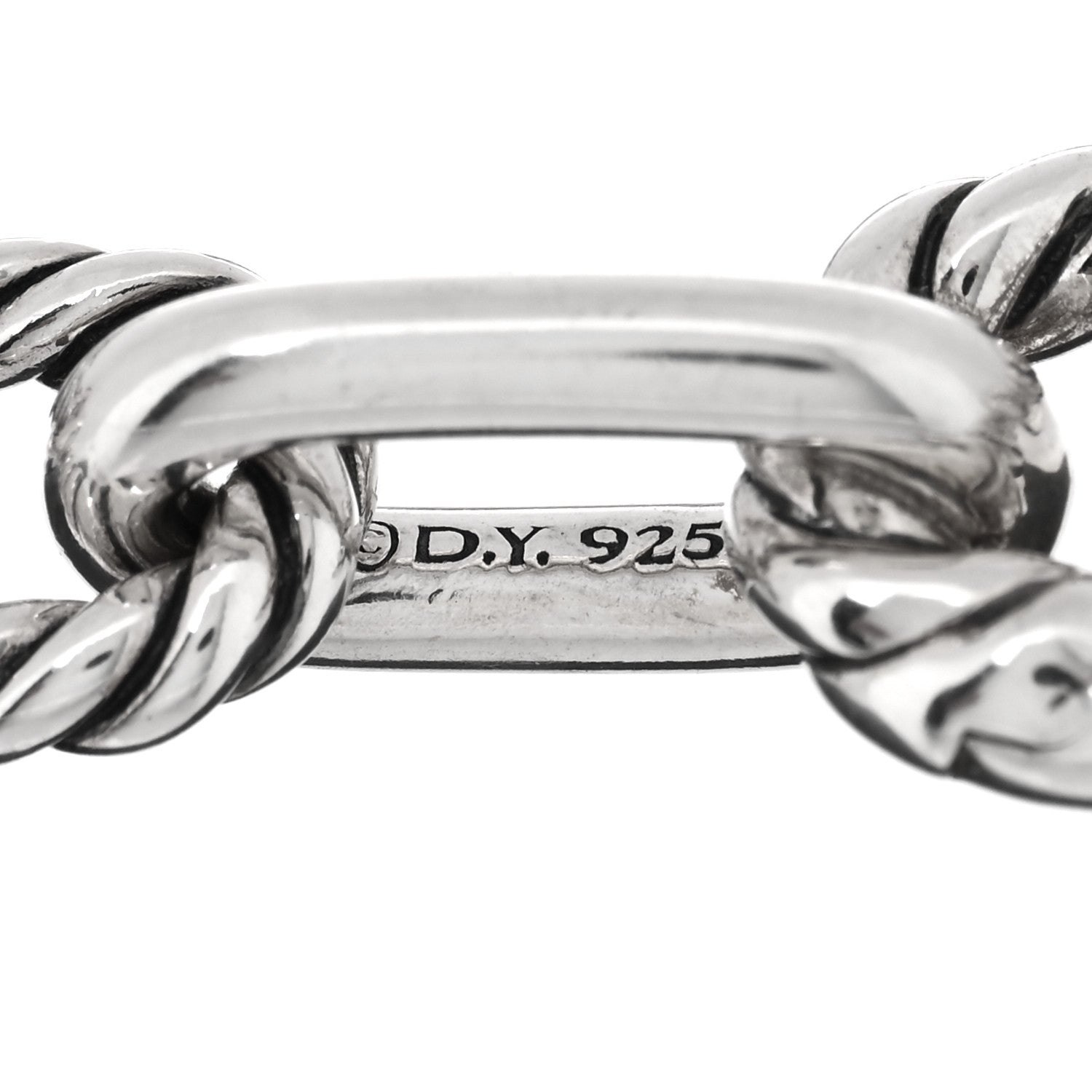 David Yurman Sterling Silver 8.5mm Madison Chain Bracelet 3 of 3