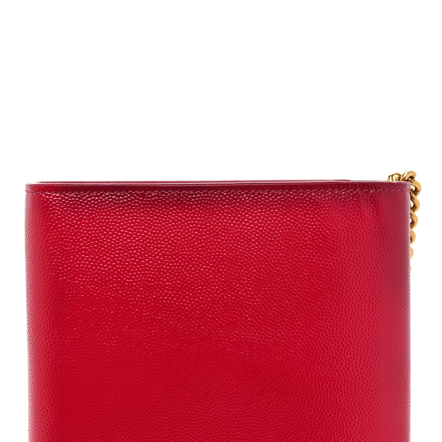 Grain de Poudre Classic Letters Chain Wallet Fuchsia