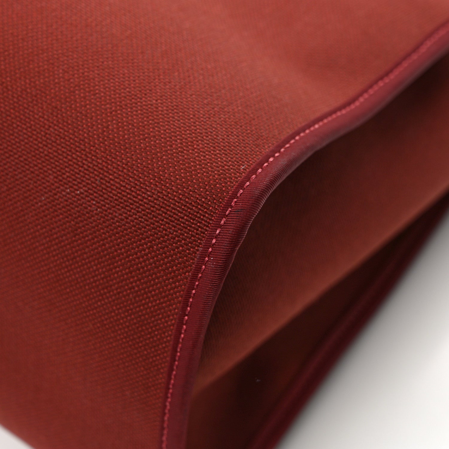 Hermes Toile Vache Hunter Herbag Zip 39 MM Rouge H Ebene 11 of 12