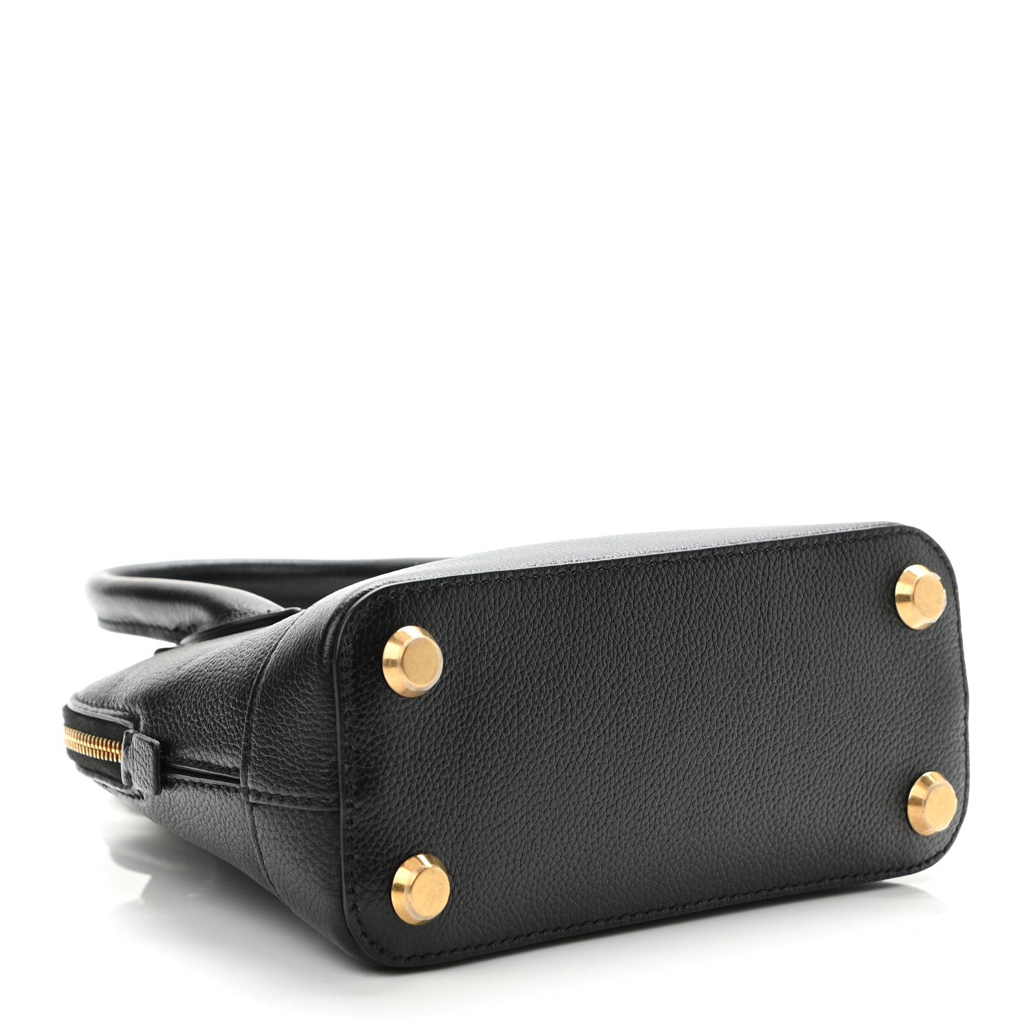 Balenciaga Grained Calfskin XXS Ville Top Handle Bag Black 4 of 11