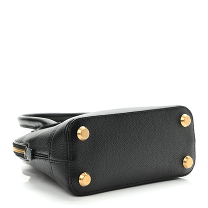 Balenciaga Grained Calfskin XXS Ville Top Handle Bag Black 4 of 11