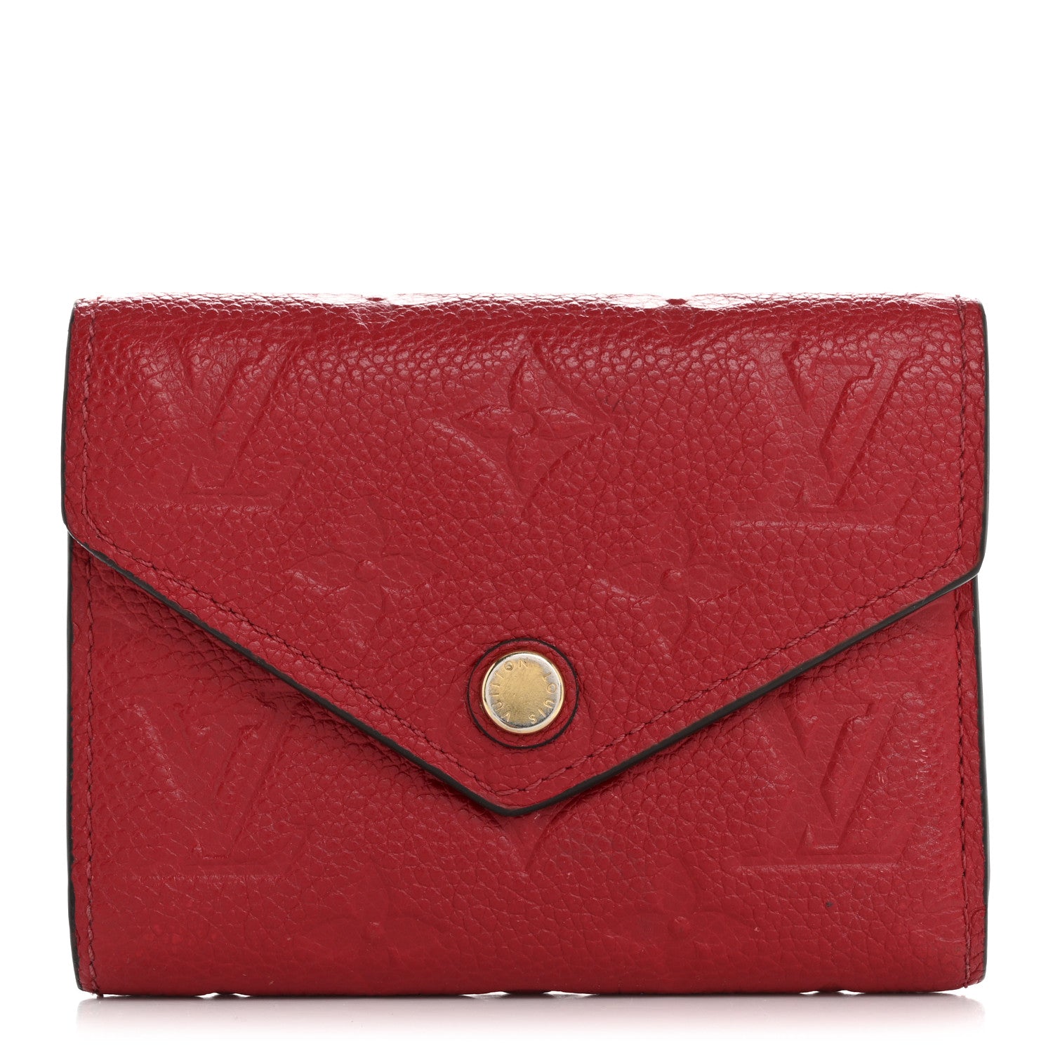 Louis Vuitton Empreinte Victorine Wallet Scarlet 1 of 12