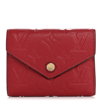 Louis Vuitton Empreinte Victorine Wallet Scarlet 1 of 12