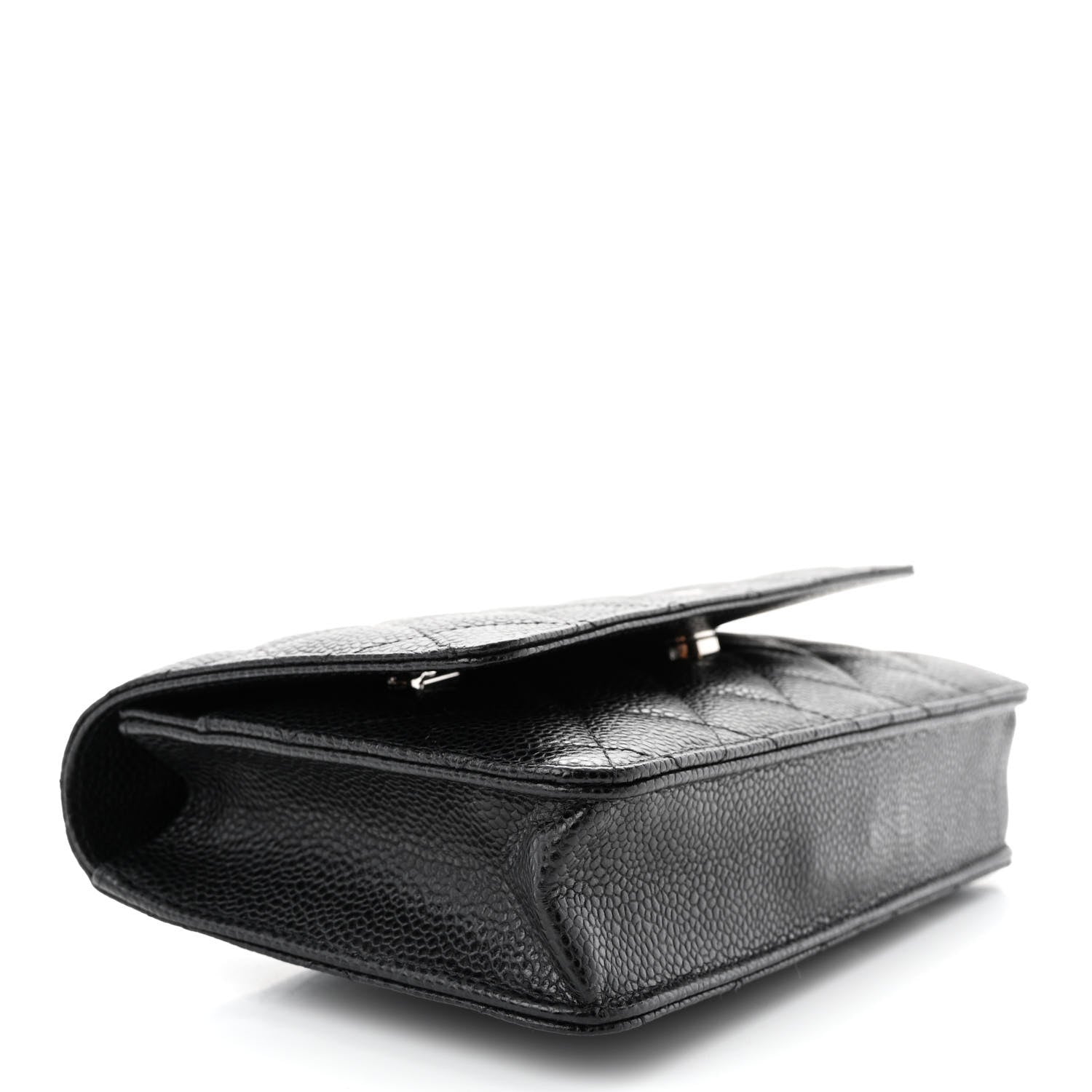 Chanel Caviar Quilted Wallet on Chain WOC Black 4 of 11