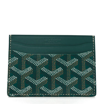 Goyard Goyardine Saint Sulpice Card Holder Green 1 of 7