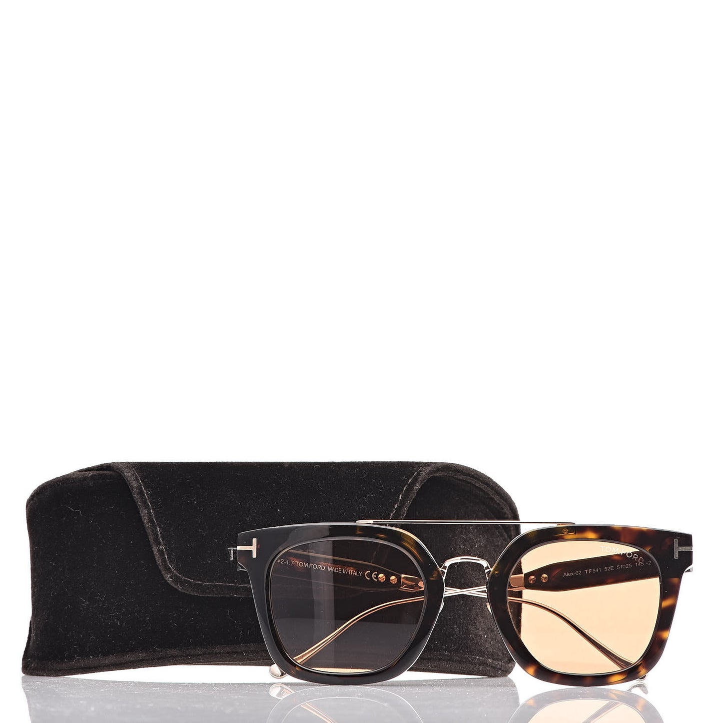 Alex Squared Sunglasses TF541 Tortoise