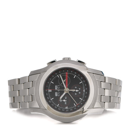 Gucci Stainless Steel 42mm 5500 Chronograph Quartz Watch Black 2 of 5