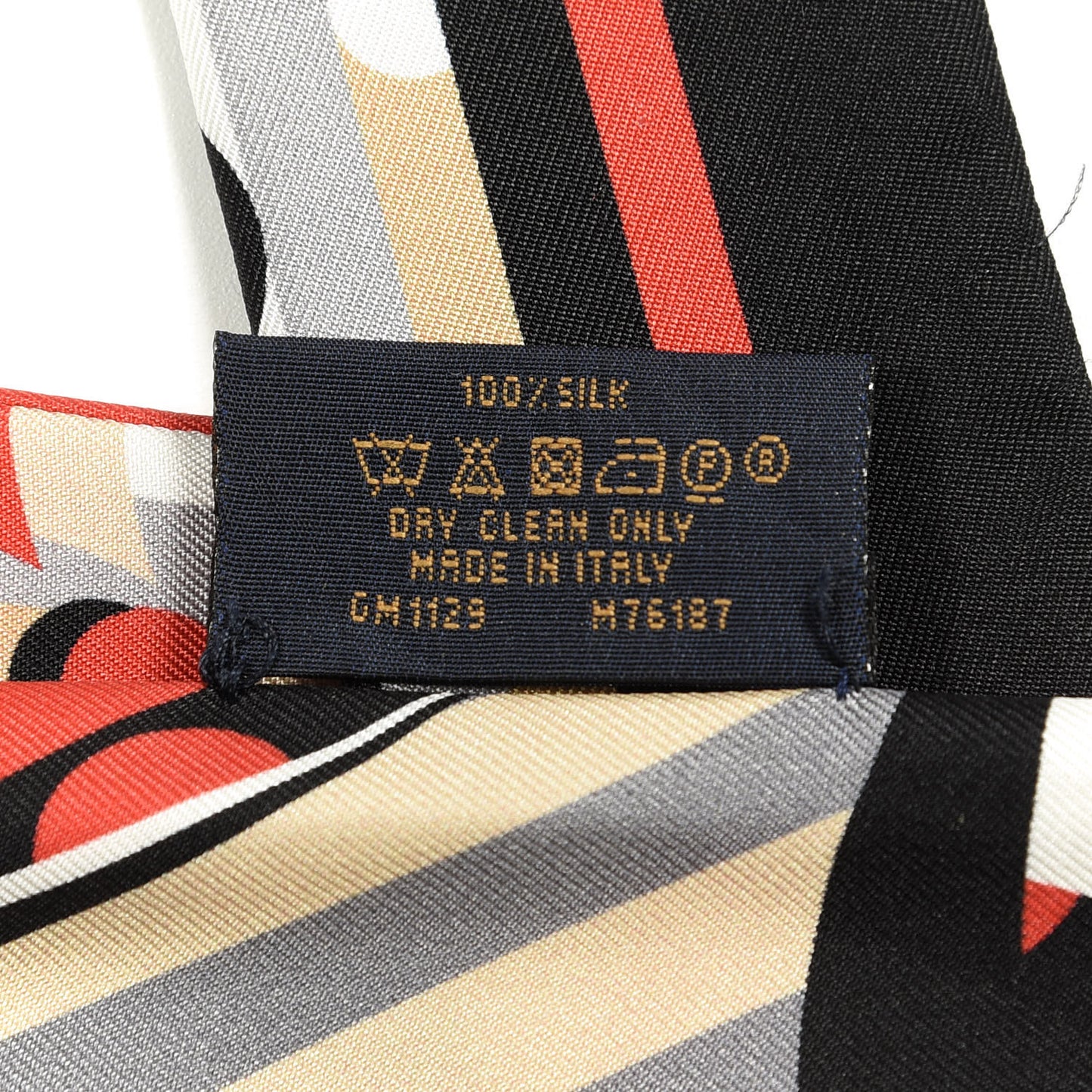 Silk Pop Monogram BB Bandeau Red