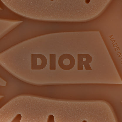 Christian Dior Nylon Oblique Mens Puffy Slippers 41 Blue White 7 of 13