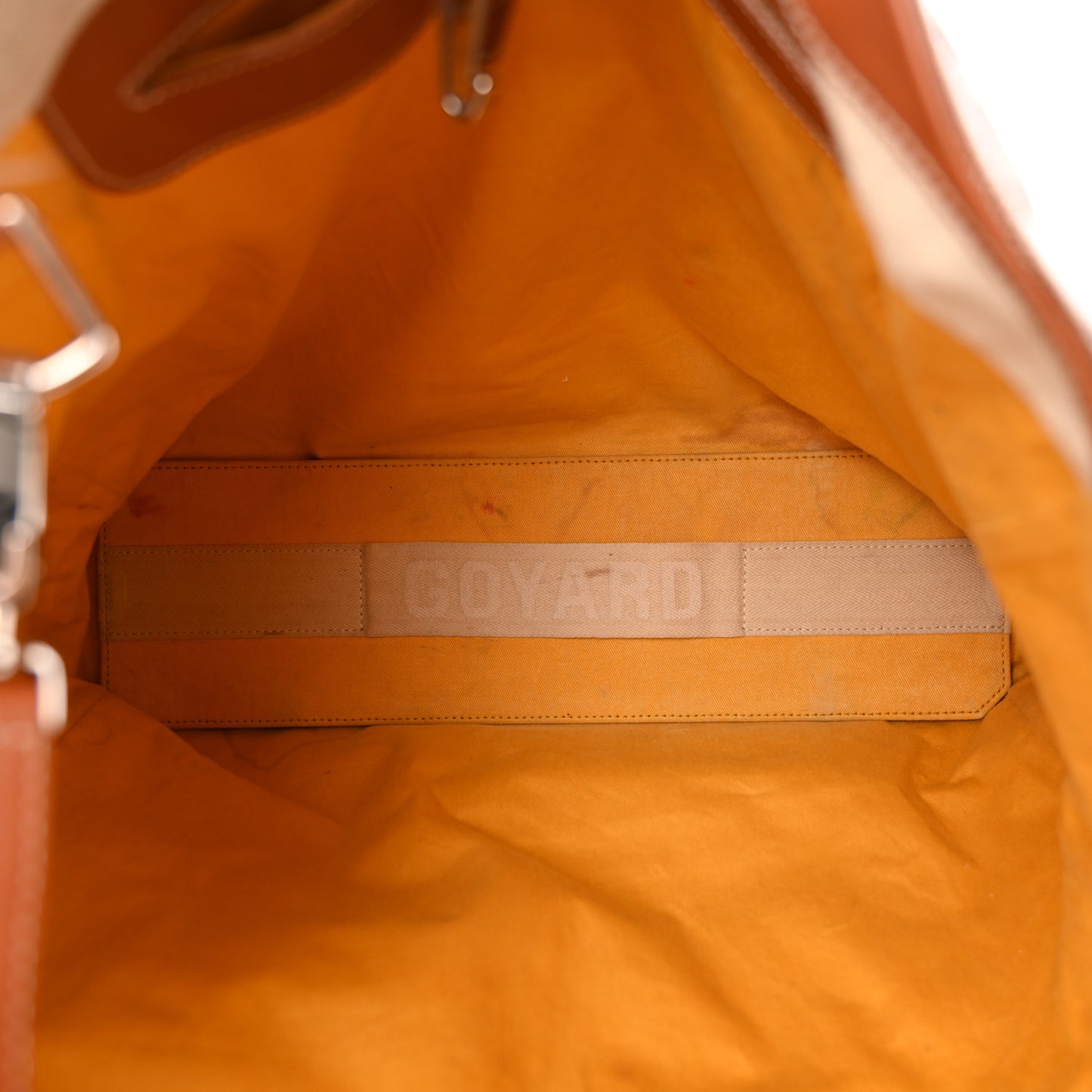 Goyardine Voltaire Tote Black Gold