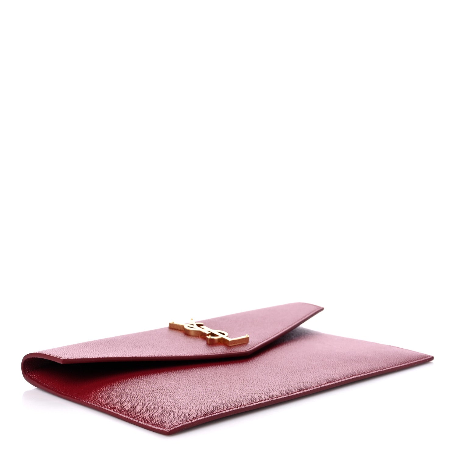 Saint Laurent Grain De Poudre Uptown Pouch Opyum Red 4 of 9